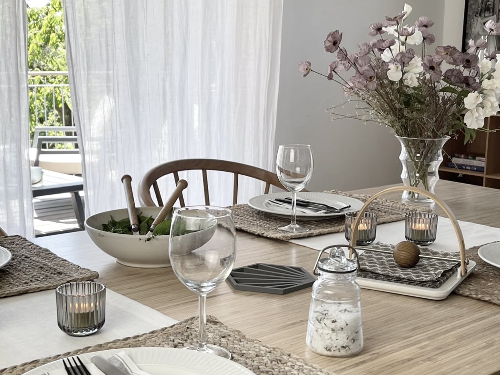 A Nordic living dining setting from my Scandinavian home